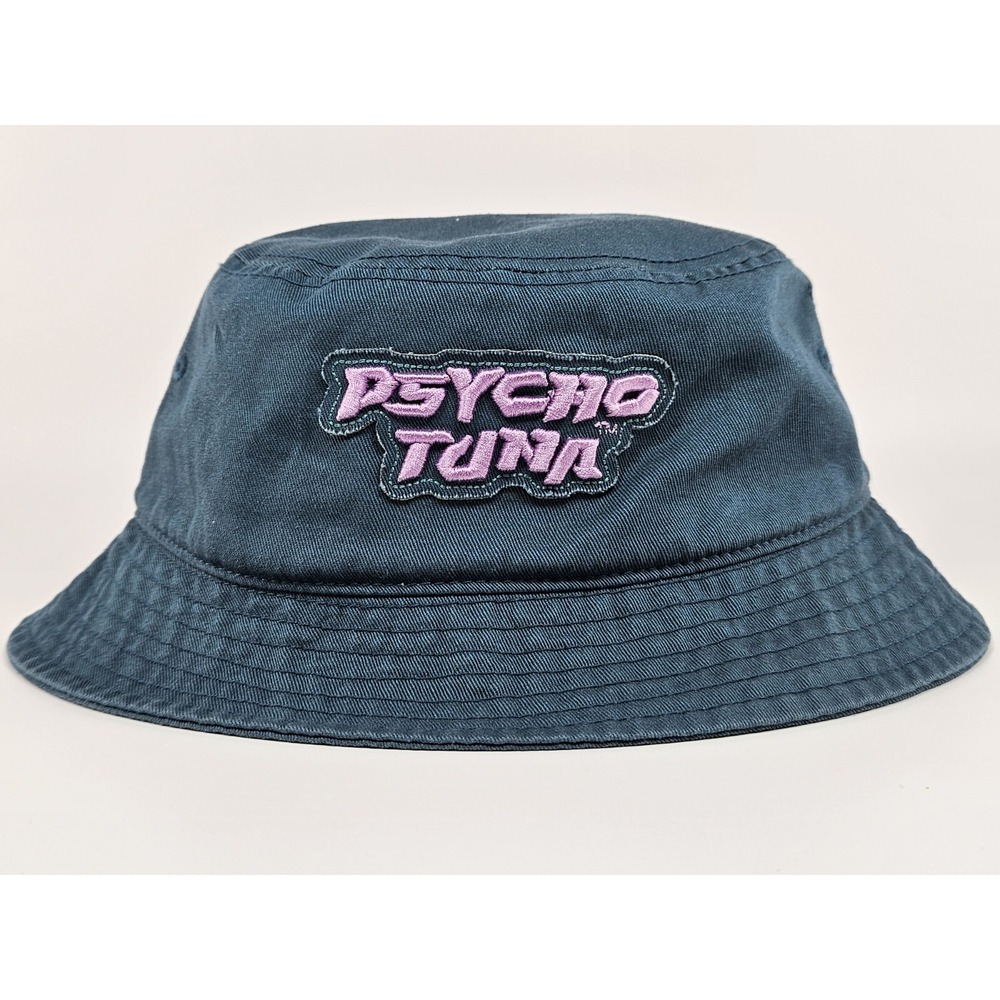 Psycho Tuna Teal Bucket Hat One‎ Size Cotton Patch Logo New